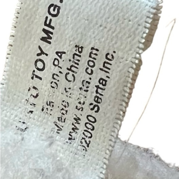 Serta Mattress 80th Anniversary Sheep Plush Advertising Cream 7” stuffed animal - Picture 5 of 5